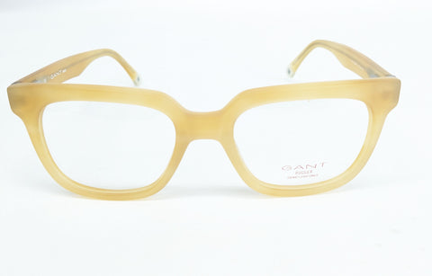 GANT RUGGER Men's GR101 Eyeglass Frames 49-18-150 -Matte Honey NEW