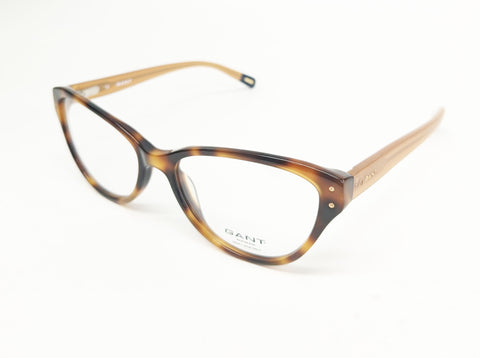 GANT Women's Cateye Lulu Eyeglass Frames 53-16-135 -Light Tortoise NEW