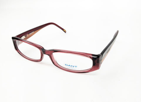 GANT Women's Rectangular Selma Eyeglass Frames 53-16-135 -Burgundy NEW