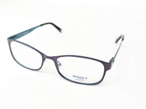 GANT Women's Metal GW4015 Eyeglass Frames 52-17-135 -Satin Purple Green NEW