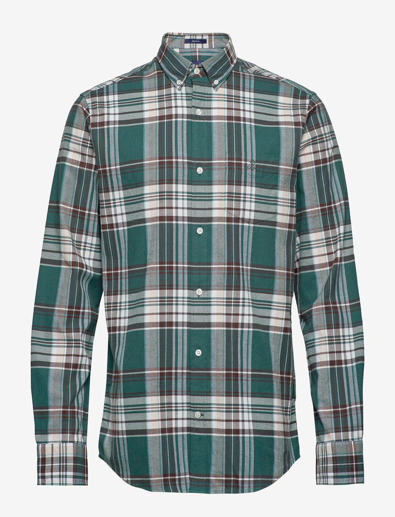 GANT Atlantic Deep Brished Oxford Button Down Shirt 3005870 Size M NWT