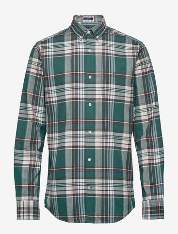 GANT Atlantic Deep Brished Oxford Button Down Shirt 3005870 Size M NWT