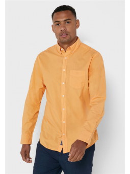 GANT Men's Papaya Orange Eco Dyed Button Down Shirt 3007030 Size Medium
