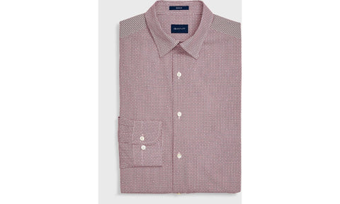 GANT Cali Pink Signature Print Hidden Button Down Shirt 3051712 Size M NWT