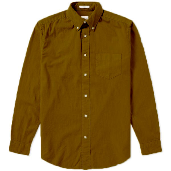 GANT RUGGER Wet Desert Oxford Button Down Shirt 341172 Size Medium