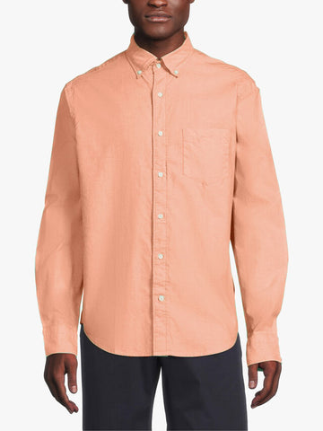 GANT Men's Crispy Peach Orange Oxford Button Down Shirt 348850