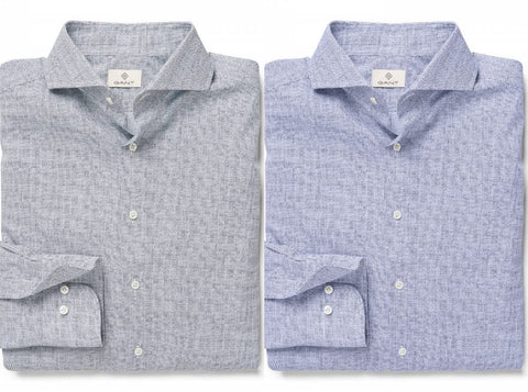 GANT DIAMOND G Men's Fitted City Micro Action Art Amalfi 384617 Size M $225 NWT