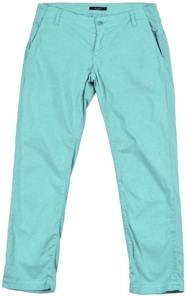 GANT Women's Peppermint Bright Poplin Pants Size 12 $168 NWT
