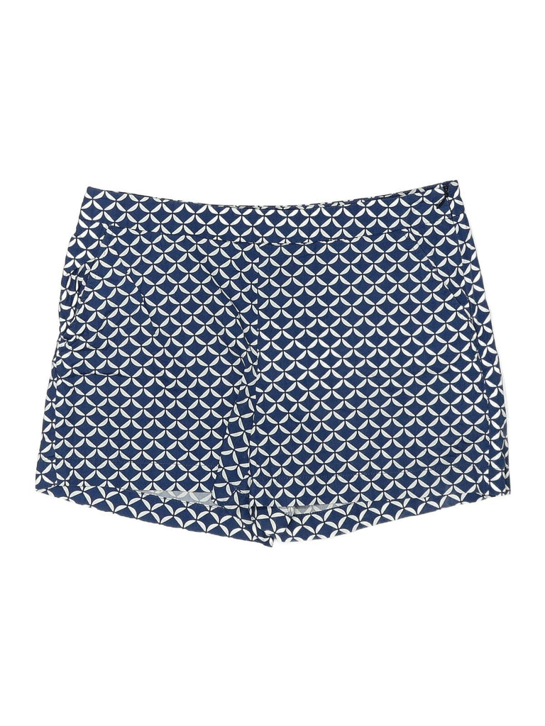 GANT Women's Pilot Blue Scale Poplin Shorts 420328 Size 10 $145 NWT