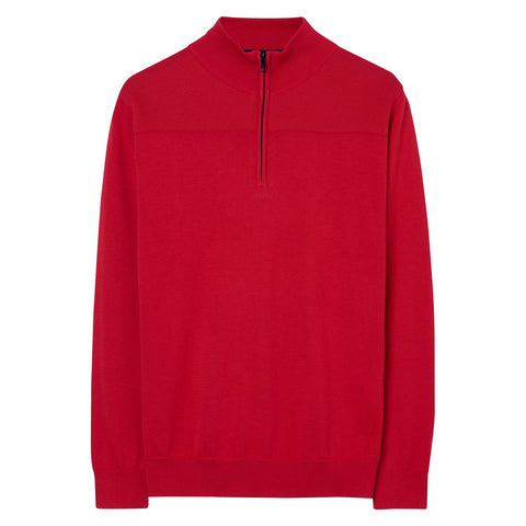 GANT Men's Clear Red Tech Prep Half Zip Cardiagn 81243 Size M $145 NWT