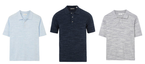 GANT Men's Space Dye Cotton Linen Short Sleeve Polo 89031 Size M $120 NWT