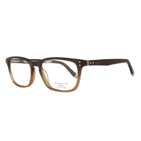 GANT RUGGER Men's Matte Brown GR5008 Eyeglass Frames 52-17-145 NEW