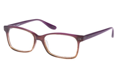 GANT Women's Square GW Kane Eyeglass Frames 52-15-135 -Purple NEW