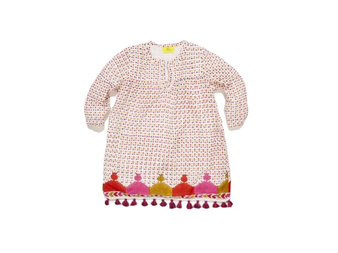 Roberta Roller Rabbit Girl's Tarou Dots Serafina Tunic 10 Years Pink