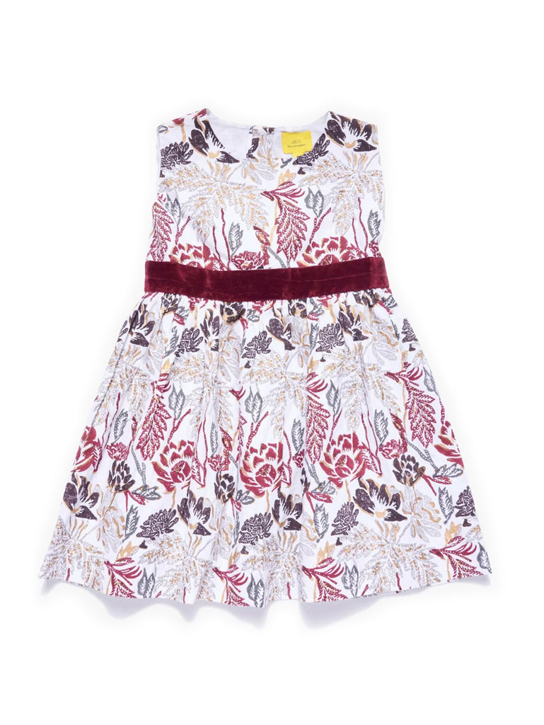 ROBERTA ROLLER RABBIT Girls Plum Thao Elodie Dress $95 NEW