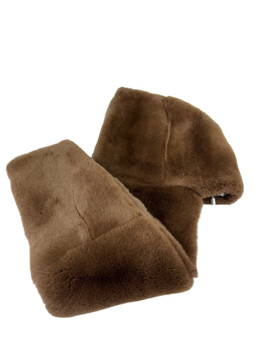 Max Mara Women's Brown Harold Hat OS NWT