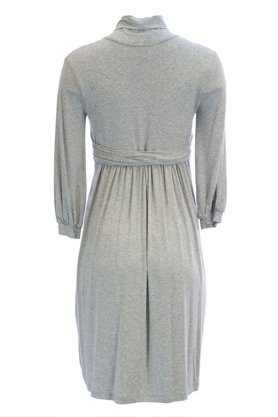 OLIAN Maternity Women's 3/4 Blouson Sleeve Turtleneck Dress $128 NEW Walk Into Fashion OLIAN Maternity Women's 3/4 Blouson Sleeve Turtleneck Dress $128 NEW Walk Into Fashion