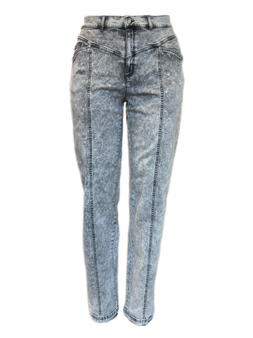 Marina Rinaldi Women's Grey Idaldo Slimm Pants NWT