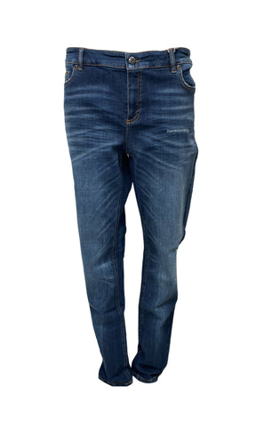 Marina Rinaldi Women's Blue Idalgo Slim Jeans NWT