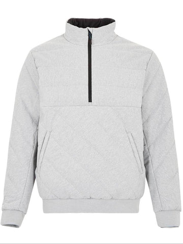 LNDR Men's Light Grey Marl Winter Puffa Long Sleeve Jacket #MAJ0018 Medium NWT