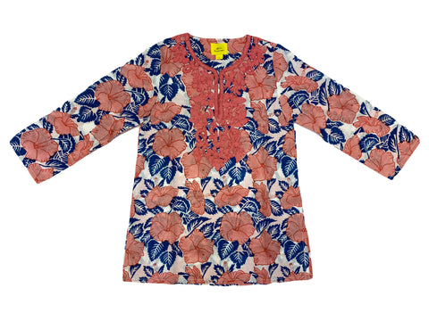 Roberta Roller Rabbit Little Girl's Lamarsa Inez Tunic 2 Years Rose