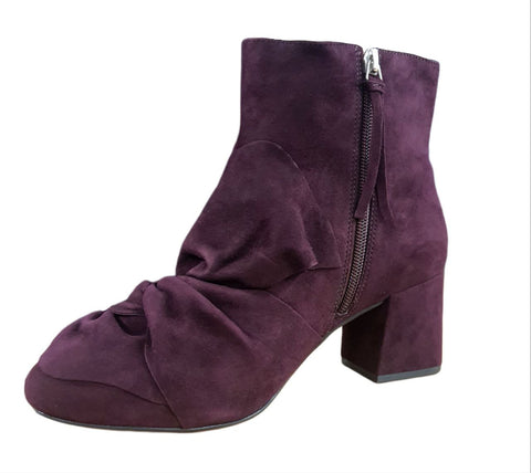 REBECCA MINKOFF Women's Red Lara 2 1/2" Heel Booties #M6291003 NWB