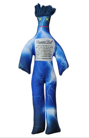 DAMMIT! DOLLS Stress Relief Squishy Limited Edition Lightning Gag Gift 12" NWT