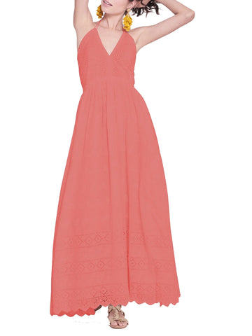 ROBERTA ROLLER RABBIT Women's Pink Lois Dress $228 NEW
