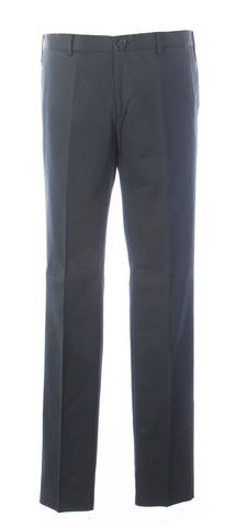 MANUEL RITZ Men's Black Unhemmed Wool Pants w/ Pockets 20100 $142 NEW