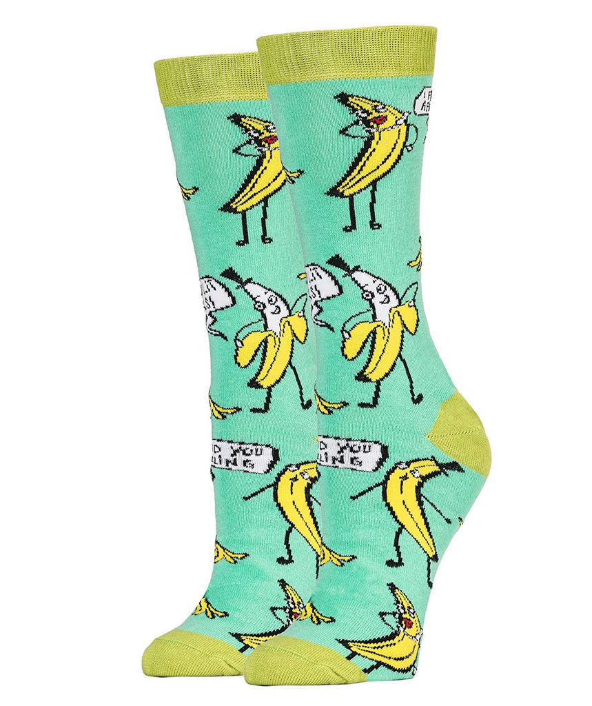OOOH YEAH! Men's Novelty Crew Socks, MD6509C - Let's Split