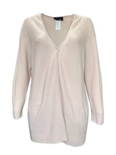 Marina Rinaldi Women's Pink Malia Long Sleeves Knitted Cardigan Size XL NWT