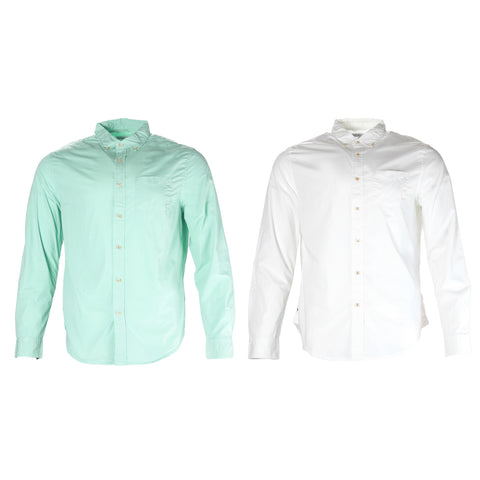 ALEX MILL Men's Garment Dye Poplin Shirt SP111026 $145 NWT