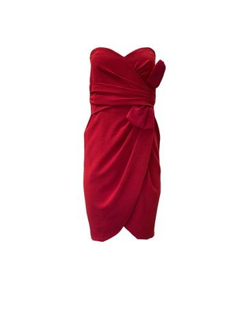 Max Mara Women's Red Nerine Sheath Dress Size 8 NWT