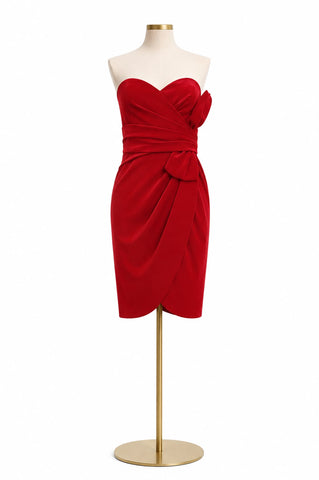 Max Mara Women's Red Nerine Sheath Dress Size 8 NWT