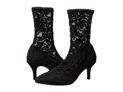 OPENING CEREMONY Women's Black Queen Lace Booties NIB