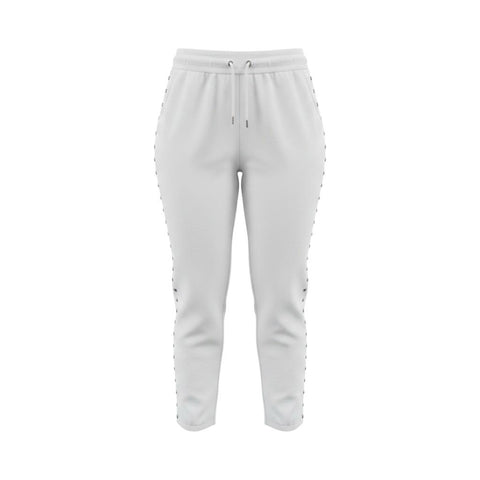 Marina Rinaldi Women's White Obrizzo Straight Pants NWT