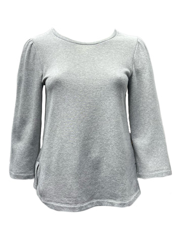 Marina Rinaldi Women's Grey Ogni Jersey Sweatshirt NWT