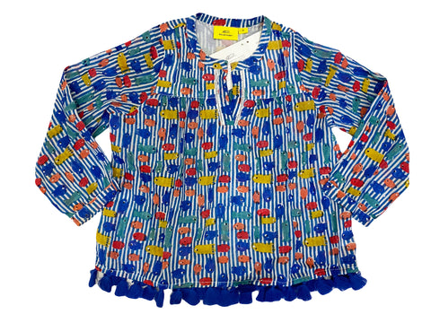 Roberta Roller Rabbit Girl's Pac Fish Josefina Top 6 Years Blue