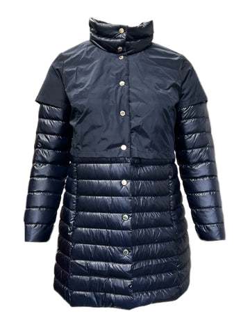 Marina Rinaldi Women's Navy Pace Quilted Jacket NWT