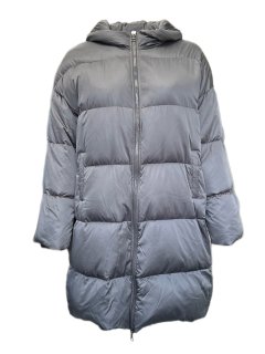 Marina Rinaldi Women's Grey Pantheon Zipper Closure Jacket NWT