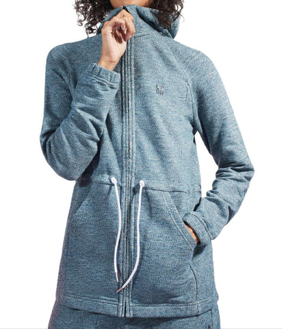 LNDR Women's Dark Poseidon Astroid Long Sleeve Zip Hoodie #JJ858 Large NWT