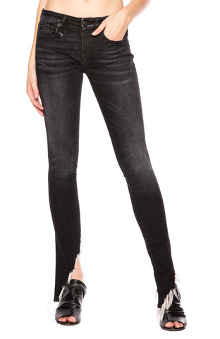 R13 Denim Women's Dark Moon Kate Skinny Jeans Size 25 $395 NWT