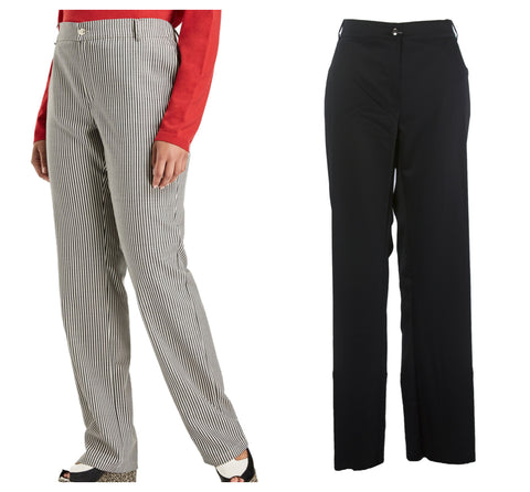 MARINA RINALDI Women's Radice Unhemmed Trousers $420 NWT