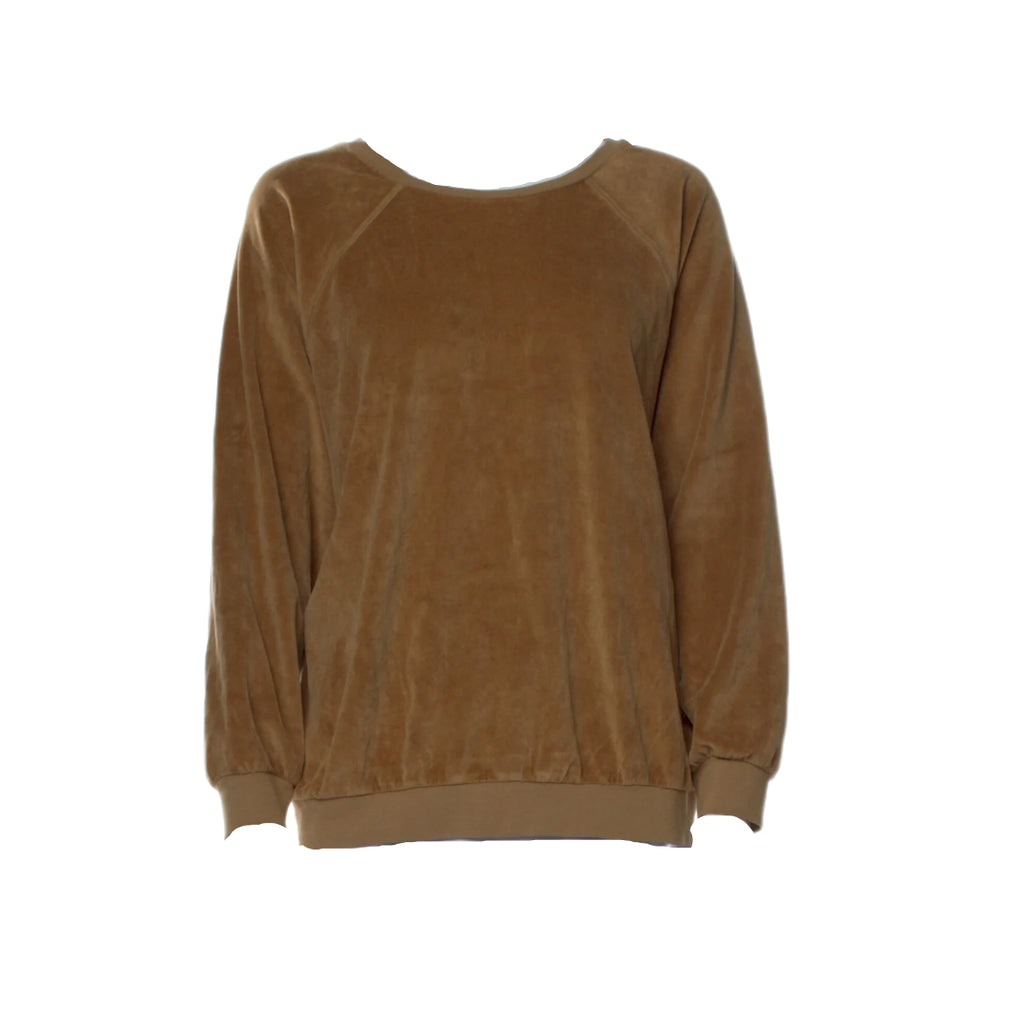 SUZIE KONDI Women's Teddy Sweatshirt #4002 Sz X-Small $195 NWT