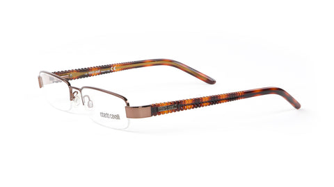 Roberto Cavalli Neottolemo Eyeglass Frames 50mm Honey Tortoise