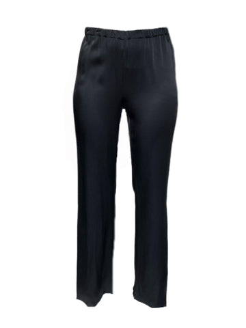 Marina Rinaldi Women's Nero Recapito Straight Leg Pants Size 18W/27 NWT