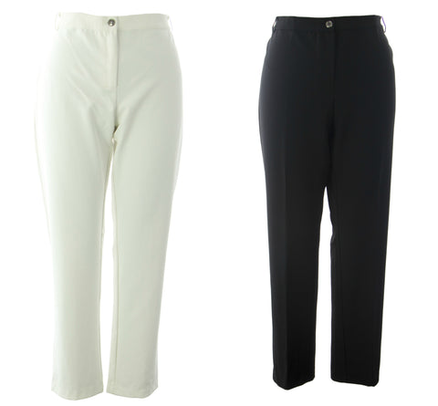 MARINA RINALDI Women's Renoir Classic Dress Pants $330 NWT