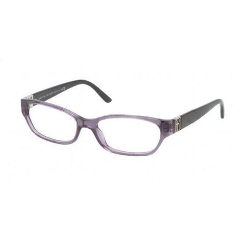 Ralph Lauren Transparent Violet Rectangular Eyeglass Frames 52mm RL6081 $260 NEW