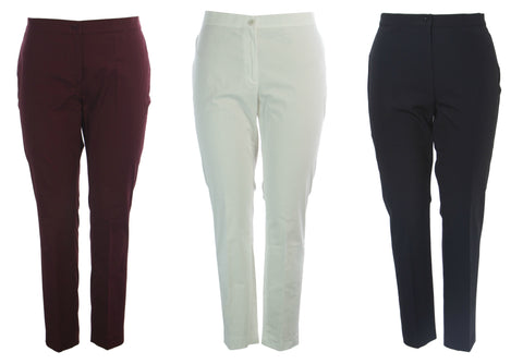 MARINA RINALDI Women's Rock Slim Fit Dress Pants $240 NWT