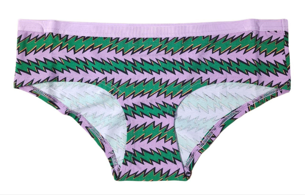 HAPPY SOCKS Women's Purple Rock n Roll Cotton Stretchy Hipster Size Small NWT